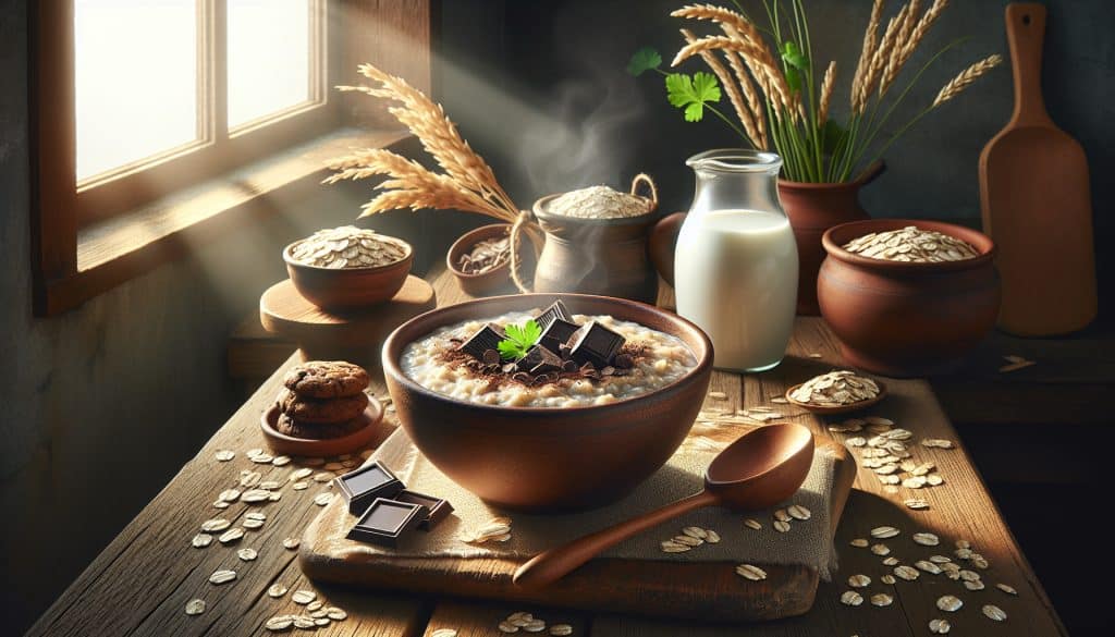 Atole de Avena Quaker®️ 3 Minutos®️ con chocolate delicioso