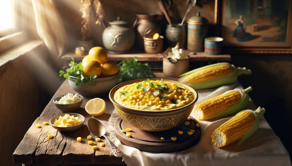 Crema de elote deliciosa y fácil de preparar
