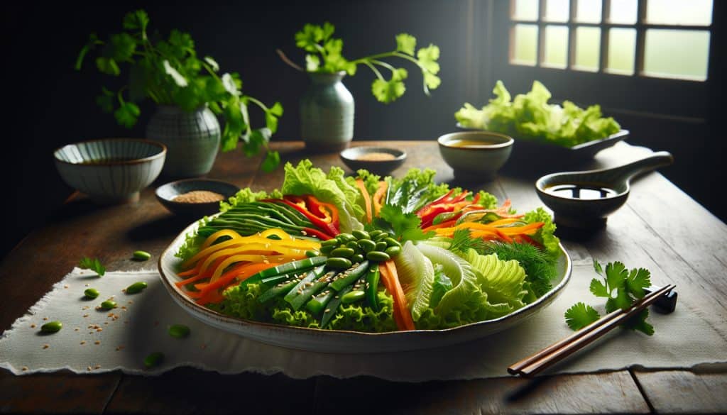 Ensalada estilo oriental fácil y deliciosa