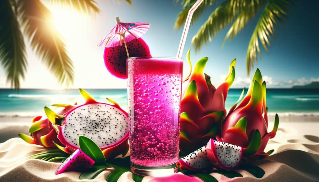 Jugo de pitahaya «dragon fruit» y sus beneficios