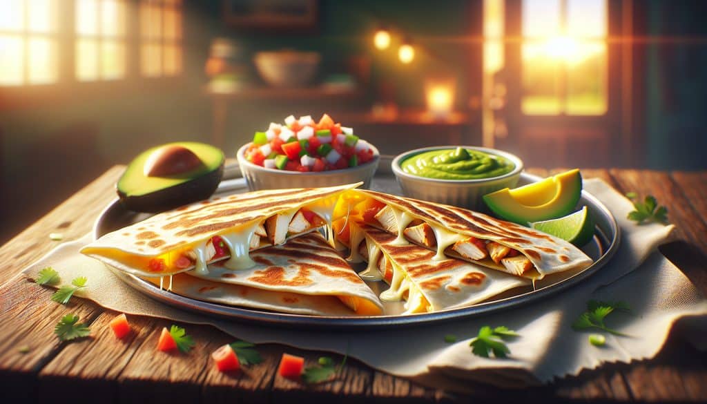 Quesadilla con pollo: receta fácil y deliciosa