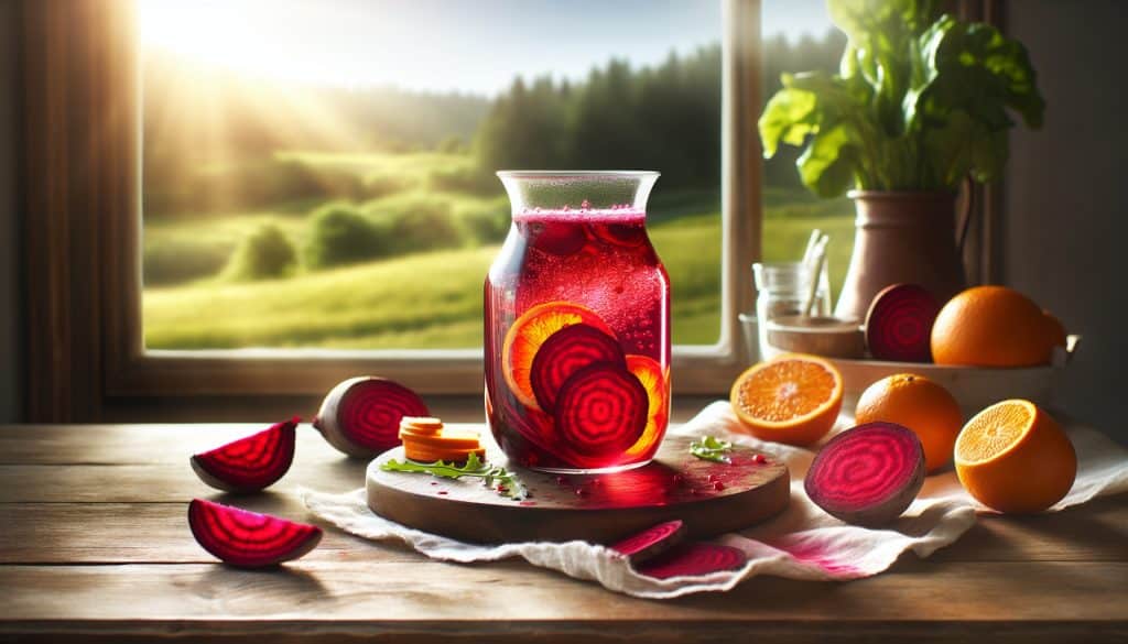 Agua de betabel con naranja: beneficios y receta fácil