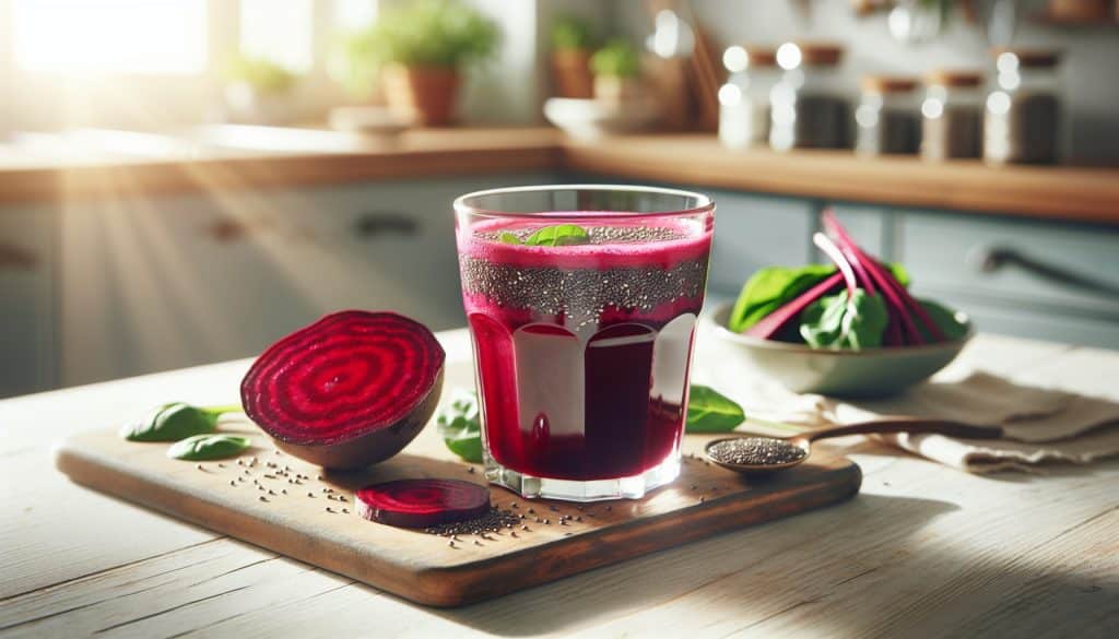 Jugo de betabel con chía: beneficios y preparación