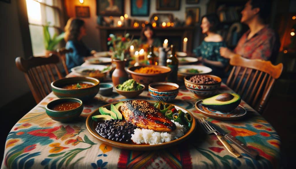 Pechuga de pavo a la poblana