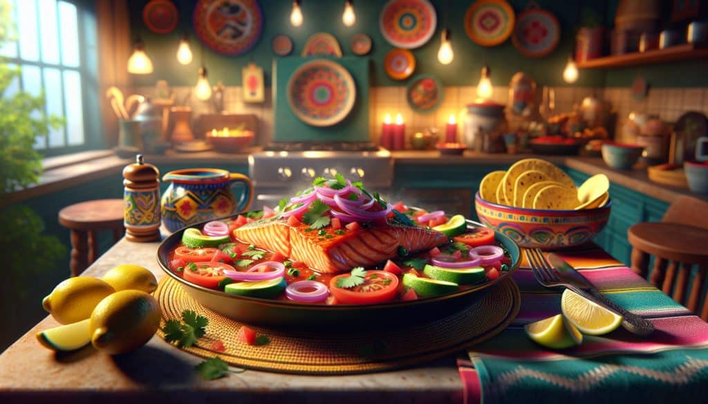 Salmón a la mexicana: receta fácil y deliciosa