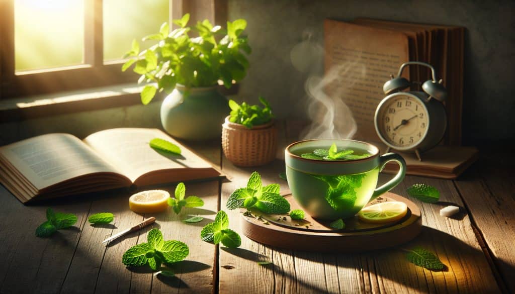 Té verde con menta: beneficios y propiedades