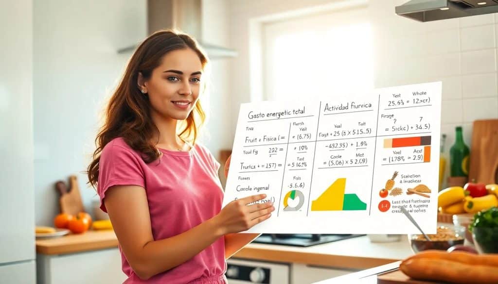 Fórmulas para calcular el gasto energético total