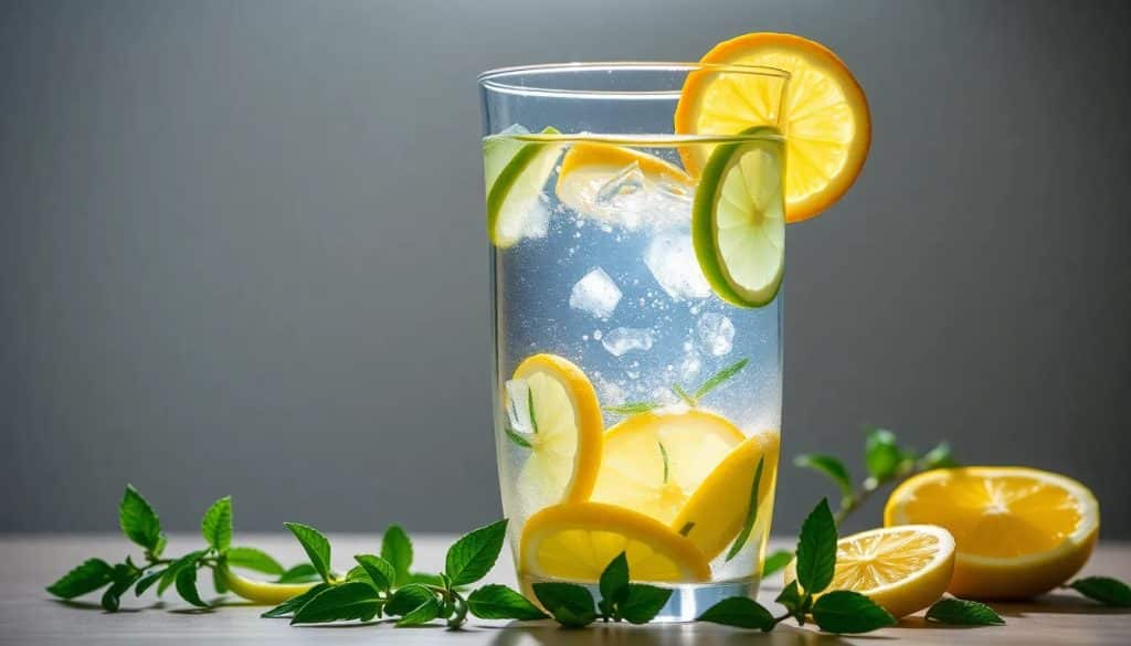 Agua infusionada de limón, pepino y menta: receta refrescante