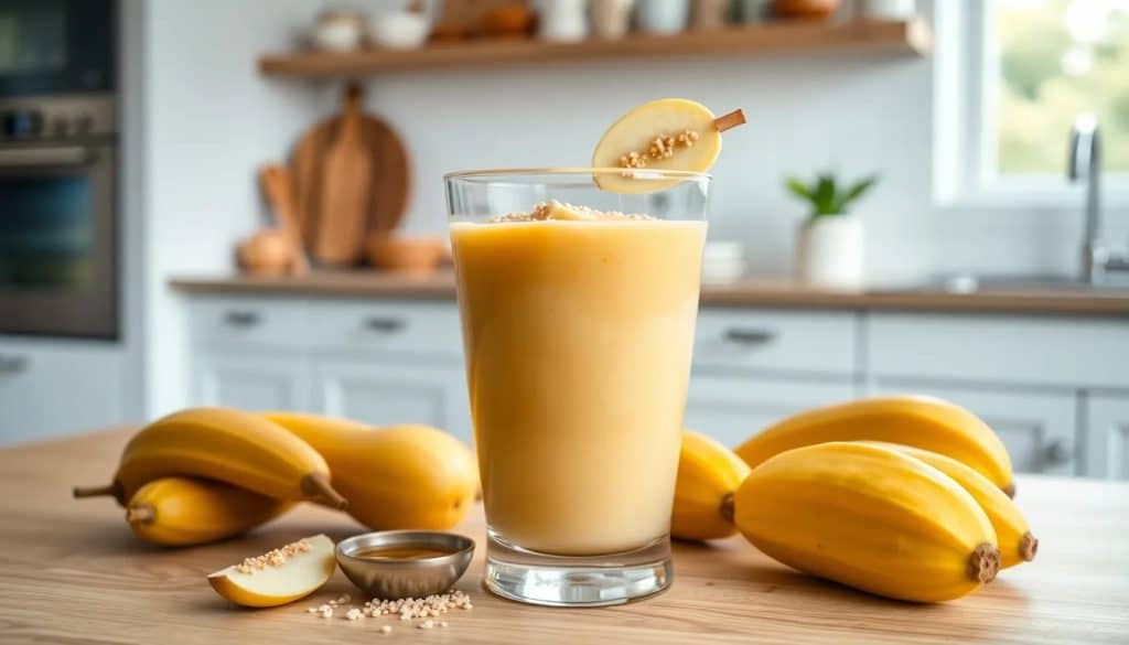 Licuado de plátano con avena: receta fácil y beneficios
