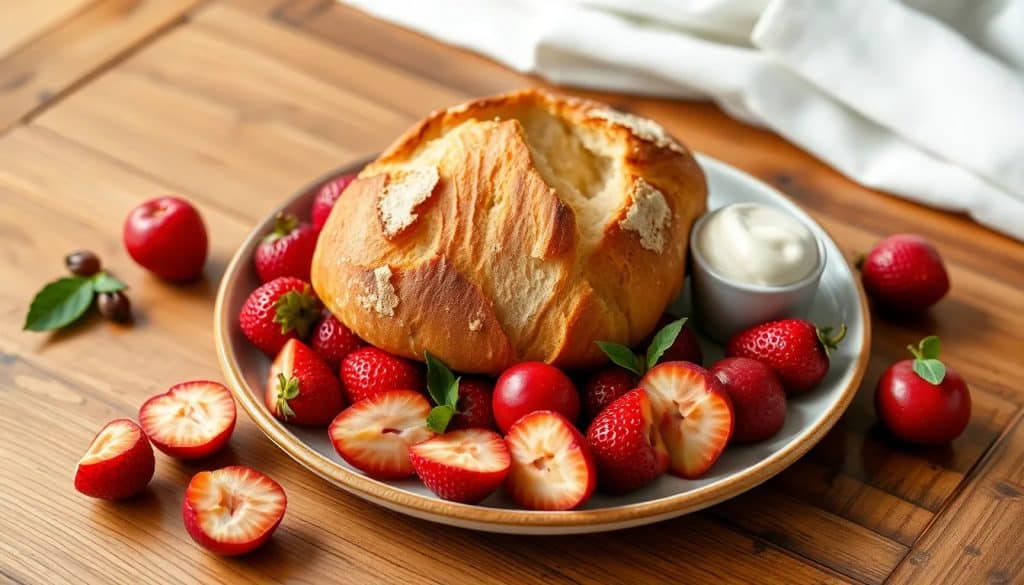 Pan francés con fresas: receta fácil y deliciosa