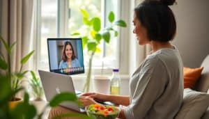 ¡Ponte en línea, baja de peso con tu nutrióloga online!