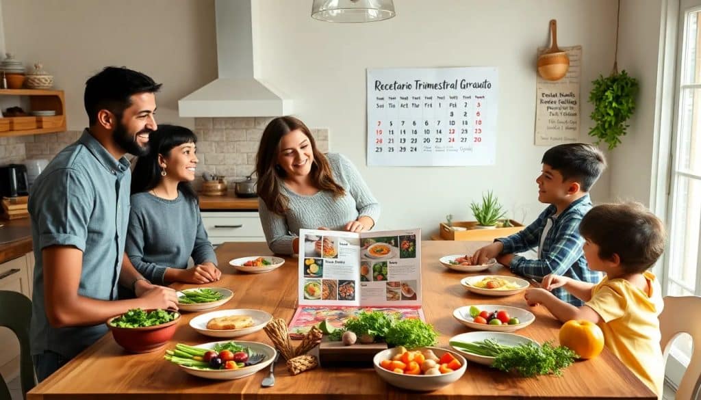 Recetas saludables: suscríbete al recetario trimestral gratuito